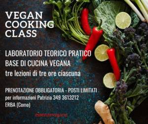 CORSO BASE DI CUCINA VEGANA